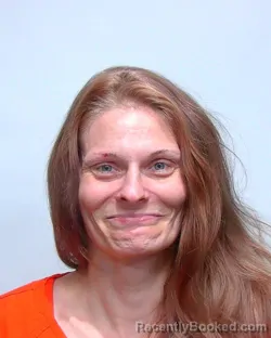 Mugshot of Erin Ray Trusty booked in Suwannee County, Florida on August 14, 2026