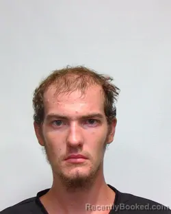 Mugshot of Colton Alan Johnson booked in Suwannee County, Florida on August 21, 2026