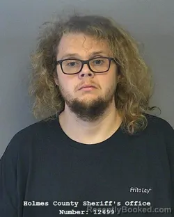 Mugshot of SPENCER ADAM MILLER booked in Holmes County, Ohio on March 19, 2026