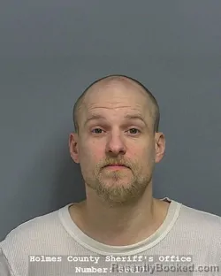 Mugshot of ANDREW JAMES NUTT booked in Holmes County, Ohio on April 20, 2026