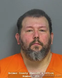 Booking photo from Holmes County, Ohio