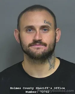 Mugshot of JORDAN RYAN FRAZIER booked in Holmes County, Ohio on June 29, 2026