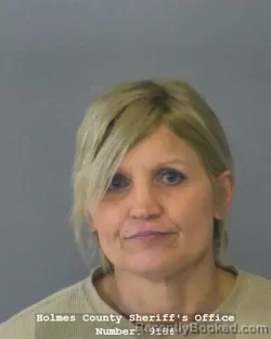 Mugshot of BRANDY TANELE BAKER booked in Holmes County, Ohio on March 30, 2026