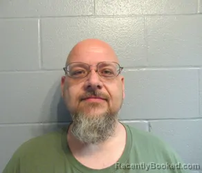 Mugshot of Charles Robert Gast booked in Huron County, Ohio on August 18, 2026