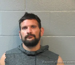 Mugshot of Brett David Huber booked in Huron County, Ohio on August 17, 2026