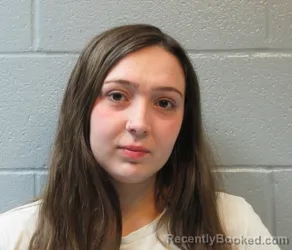 Mugshot of BREANNA MARIE MAYNARD booked in Huron County, Ohio on April 25, 2026