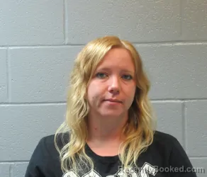 Mugshot of Danielle Holly Mclain booked in Huron County, Ohio on August 21, 2026