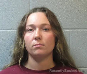 Mugshot of Caylin Merie Quiggle booked in Huron County, Ohio on August 26, 2026