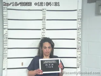 Mugshot of ANITA ROSSI booked in Jefferson County, Ohio on May 10, 2026