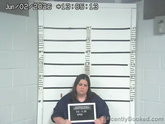 Mugshot of JENNIFER MESSER booked in Jefferson County, Ohio on June 2, 2026