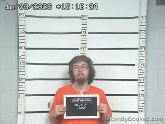 Mugshot of JAMES DURBIN booked in Jefferson County, Ohio on June 3, 2026