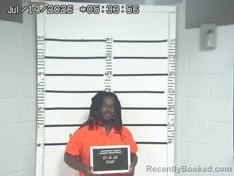 Mugshot of KY'RON CURRY booked in Jefferson County, Ohio on July 14, 2026