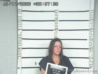 Mugshot of MEGAN CONRY booked in Jefferson County, Ohio on July 14, 2026