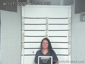 Mugshot of NICOLE KETNER booked in Jefferson County, Ohio on July 17, 2026