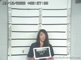 Mugshot of MEGAN TENNANT booked in Jefferson County, Ohio on July 19, 2026