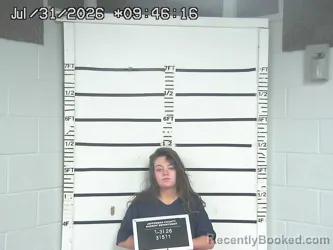 Mugshot of CAITLYN MONTGOMERY booked in Jefferson County, Ohio on July 31, 2026