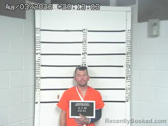 Mugshot of KALEB WELSHANS booked in Jefferson County, Ohio on August 3, 2026