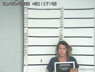 Mugshot of Jessica Timcho booked in Jefferson County, Ohio on September 4, 2026