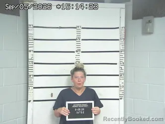 Mugshot of Brielle Hill booked in Jefferson County, Ohio on September 5, 2026