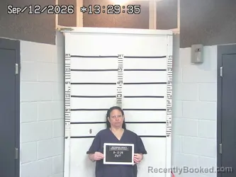 Mugshot of Nicole Reed booked in Jefferson County, Ohio on September 12, 2026