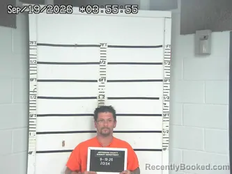 Mugshot of Brett Cork booked in Jefferson County, Ohio on September 19, 2026