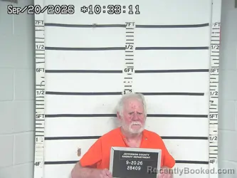 Mugshot of John Miller booked in Jefferson County, Ohio on September 20, 2026