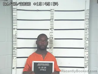 Mugshot of Devin Brandon booked in Jefferson County, Ohio on October 23, 2026