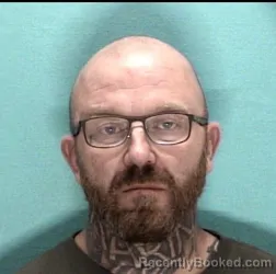 Mugshot of BUSTER A MULLINS booked in Licking County, Ohio on May 6, 2026
