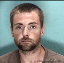 Booking photo from Licking County, Ohio