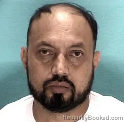 Mugshot of DAMBER B POUDEL booked in Licking County, Ohio on June 21, 2026