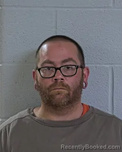 Mugshot of Ryan Joseph Arthur booked in Logan County, Ohio on September 7, 2026