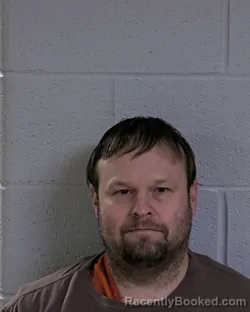 Mugshot of DAVID LEWIS BROOKOVER booked in Logan County, Ohio on April 27, 2026