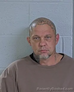 Mugshot of Paul Eugene Brown booked in Logan County, Ohio on October 21, 2026