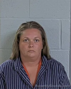 Mugshot of Krista Dawn Clay booked in Logan County, Ohio on September 16, 2026