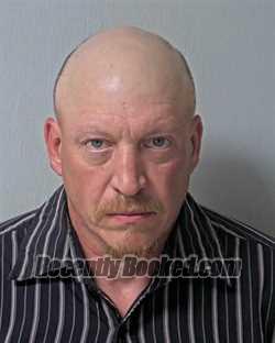 Booking photo from Logan County, Ohio