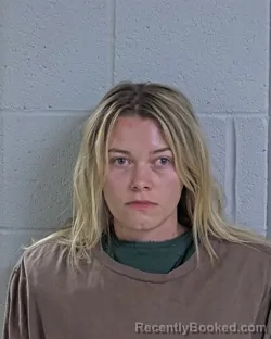 Mugshot of CASSIE ROSE HUGHES booked in Logan County, Ohio on July 3, 2026