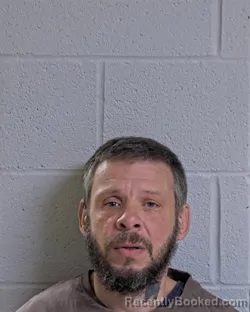 Mugshot of TRENTON EUGENE MATHEWS booked in Logan County, Ohio on August 4, 2026
