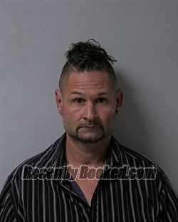 Booking photo from Logan County, Ohio