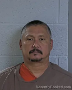 Mugshot of David Daniel Villarreal booked in Logan County, Ohio on October 21, 2026