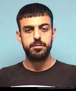 Mugshot of IBRAHEEM KHALED BIKAWI booked in Lorain County, Ohio on June 17, 2026