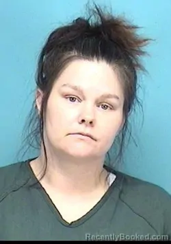 Mugshot of Randi Michelle Krause booked in Lorain County, Ohio on July 13, 2026