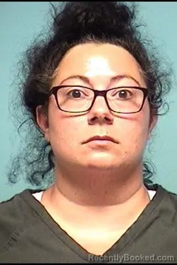Mugshot of Amber R Suppa booked in Lorain County, Ohio on July 16, 2026