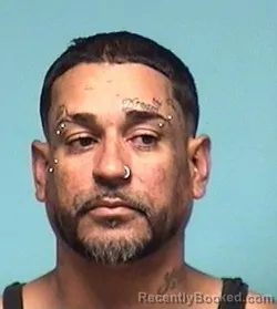 Mugshot of Raphet Vazquez booked in Lorain County, Ohio on August 5, 2026