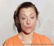 Mugshot of Kristen Marie Coleman booked in Lucas County, Ohio on July 27, 2026