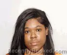 Mugshot of Raylynn Tyrae Jackson booked in Lucas County, Ohio on July 18, 2026