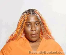 Mugshot of Rodneshia Nicole Knighten booked in Lucas County, Ohio on August 6, 2026