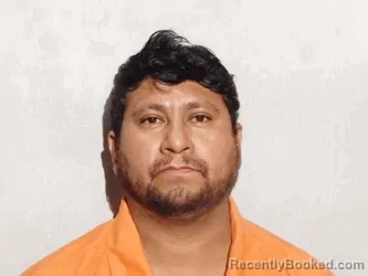 Mugshot of Joel Santiago-Jimenez booked in Lucas County, Ohio on September 15, 2026