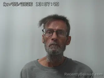 Mugshot of KENNY SHEPARD booked in Madison County, Ohio on April 5, 2026