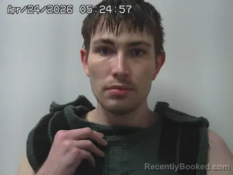 Mugshot of ZACHARY WOLFE booked in Madison County, Ohio on April 23, 2026