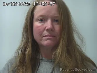 Mugshot of KELLY GLISSON booked in Madison County, Ohio on April 23, 2026